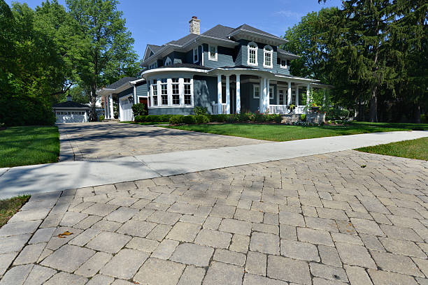 Cobblestone Driveway Pavers in Manson, WA